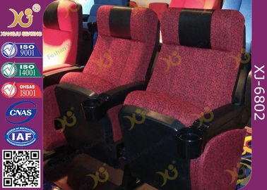 China Assentos de dobramento do teatro do braço do estofamento da certificação do ISO com chama - tela retardadora fornecedor