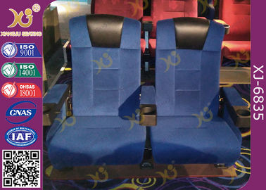 China Cadeiras pesadas traseiras altas do assento do cinema da mola com Cupholder plástico fornecedor