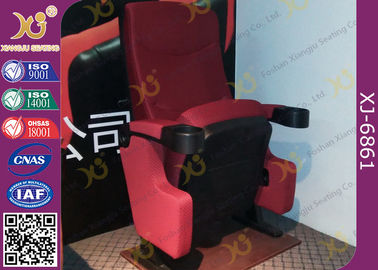 China O retorno automático PP suporta o assoalho das cadeiras do cinema fixado com Cupholder de dobramento fornecedor