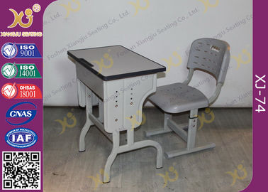 China Pre - mesa montada e cadeira da escola das crianças do metal ajustadas com o revestimento eletrostático do pó fornecedor