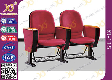 China Assento do auditório da madeira compensada com a chama da tela da almofada de escrita - retardador para a sala de conferências fornecedor
