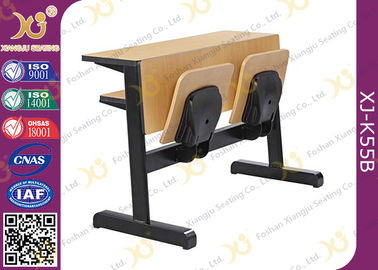 China A mesa da mobília da sala de aula da faculdade da madeira compensada do tamanho e a cadeira feitas sob encomenda Seat dobraram-se fornecedor