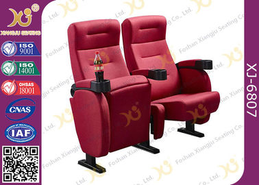 China As cadeiras resistentes do teatro do cinema da tela dobrável do braço empurram para trás o Seatback fornecedor