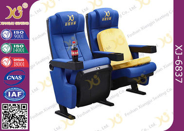 China Das opções múltiplas de Seat das crianças dos suportes de copo cadeiras disponíveis do cinema com azul fornecedor