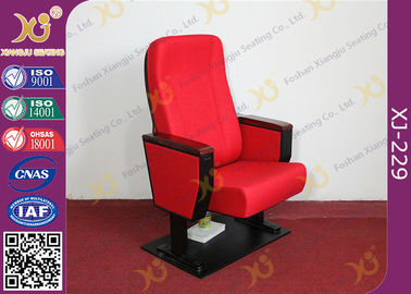 China Cadeiras plásticas do auditório da tabela de escrita dos PP do ABS com dobramento da almofada macia de Seat fornecedor