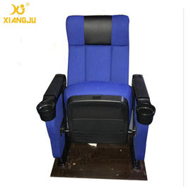China Assento luxuoso da sala do teatro do cinema de Salão Upwarp Seat com braço dobrável PP Shell fornecedor