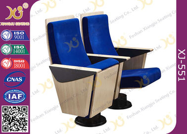 China Cadeiras modernas da sala de Trainning da madeira compensada fixa com o único assoalho do pé - montado fornecedor