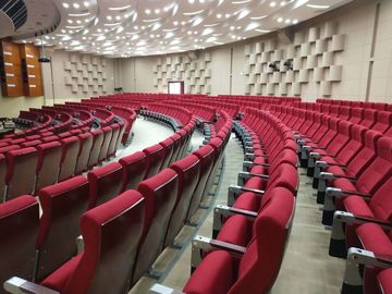 China Amorteça assentos de dobramento do teatro com as cadeiras de alumínio fortes do assento dos pés/audiência fornecedor