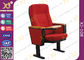 Cadeiras de aço do assento do auditório da igreja do pé do braço da madeira maciça, ISO9001 fornecedor