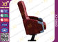 Cadeiras do teatro do cinema do coxim da espuma do plutônio de Shell interno da madeira compensada, assentos comerciais do cinema fornecedor