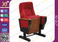 Cadeiras de Salão da igreja do braço da madeira maciça com pé de aço, assento vermelho da câmara municipal fornecedor
