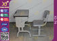 Pre - mesa montada e cadeira da escola das crianças do metal ajustadas com o revestimento eletrostático do pó fornecedor