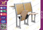 A mobília da sala de aula da escola/faculdade da madeira compensada conectou a tabela e a cadeira fornecedor