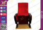 Grandes cadeiras vermelhas do teatro do auditório do pé do ferro para o fogo da conferência - retardador fornecedor