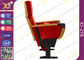 As cadeiras vermelhas do assento do teatro do estádio da tampa de tela com suporte da bebida/dobraram assentos do filme fornecedor