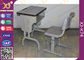 Mesa da escola e cadeira duráveis para o estudo das crianças, desktop da madeira compensada com borda do PVC fornecedor