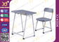 Tabelas e cadeiras combinados modernas da escola das crianças do PVC com superfície eletrostática do revestimento do pó fornecedor