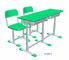 Mesa da escola de Seater e mobília dobro verdes da sala de aula da cadeira/crianças fornecedor