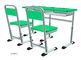K019 escolhem a mesa dupla e a cadeira modernas do estudante ajustadas com material do HDPE do sulco fornecedor