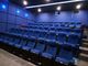 O teatro de dobramento do cinema da madeira compensada interna preside a esponja high-density com Cupholder fornecedor