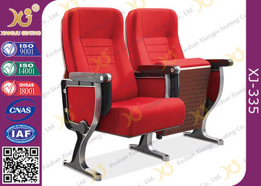 China Cadeiras empilháveis do auditório do pé de alumínio com tabuleta do ABS/ponta Seat ascendente fornecedor