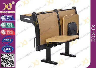 China Mesa moldada dobrável e cadeira da escola do revestimento da estratificação de Seat da madeira compensada da almofada de escrita fornecedor