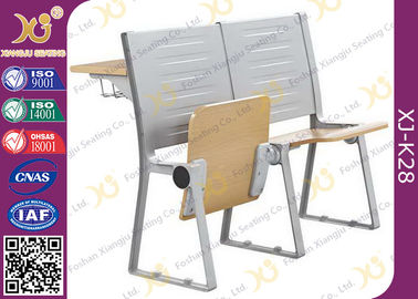 China Cadeira de mesa da escola da estrutura do metal e da madeira compensada com a almofada da leitura para a sala de leitura fornecedor