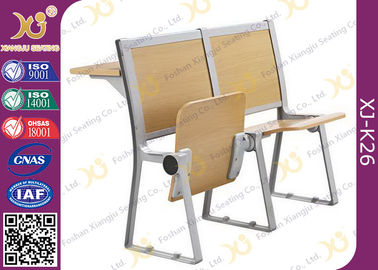 China Mesas unidas assentos da escola de salão de leitura e mobília de dobramento de madeira da cadeira fornecedor
