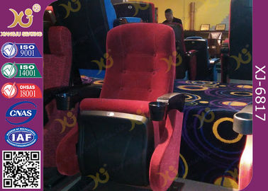China Cadeiras revestidas do cinema do pó do cinema de IMAX com suporte da pipoca fornecedor