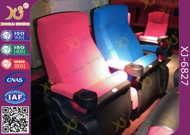China Assento luxuoso do teatro do estádio de estofamento da tela de Seat do cinema com suporte de copo fornecedor
