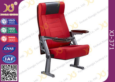 China cadeiras de alumínio da sala de conferências do quadro de 580mm, assento fixo do auditório com tabela dos PP fornecedor