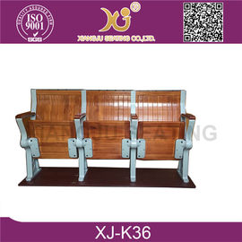 China Seat de madeira e mesa e cadeira traseiras da escola com quadro de alumínio para a faculdade fornecedor