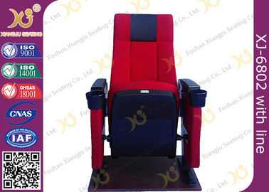 China Assentos do teatro do revestimento do pó da armação de aço/cadeira dobradura de dobramento do cinema fornecedor