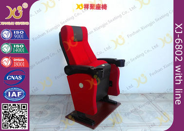 China As cadeiras do assento do teatro da estrutura do retorno de Seat da gravidade derrubam acima do braço com posse do copo fornecedor