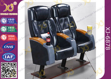 China Cadeiras traseiras de balanço altas do teatro do cinema com suporte de copo 5 anos de garantia fornecedor
