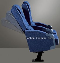 China cadeira moldada do teatro de filme da espuma do cinema do pé da dimensão de 600mm cadeira de aço para a sala do VIP fornecedor