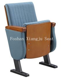 China Baixa cadeira traseira 520mm da sala de conferências do retorno da mola da tela das cadeiras do auditório fornecedor