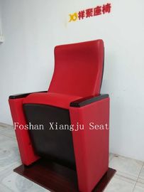 China Couro vermelho impermeável estilo moldado do auditório da espuma que assenta a mobília da casa de 580mm fornecedor