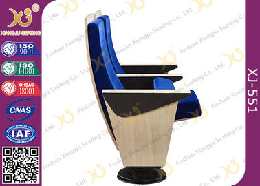 China Cadeiras estofadas azul do auditório do folheado do bordo com saída do ar do calefator sob a almofada de Seat fornecedor