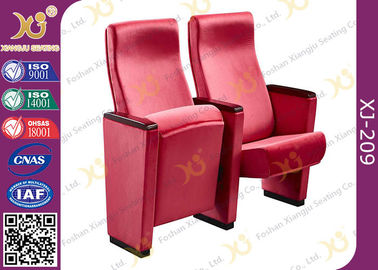 China A igreja acrílica vermelha do espaço público da tela instala cadeiras da sala de conferências com garantia longa fornecedor