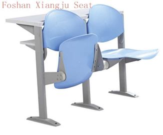 China Assoalho - cadeira plástica laminada montada do pé de aço para a mobília da sala de aula com mesa de leitura fornecedor