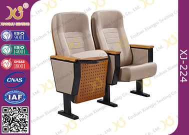 China Cadeiras de aço moldadas avançadas Seat personalizadas do auditório de escola da espuma com almofada traseira fornecedor