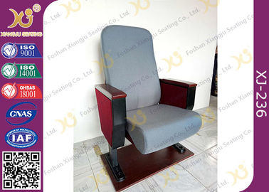 China Tela ergonômica de madeira importada do assento da sala de conferências de Seat &amp; da parte traseira coberta fornecedor