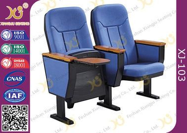 China Cadeiras plásticas dobráveis do auditório com placa de escrita/assento da sala de conferências fornecedor