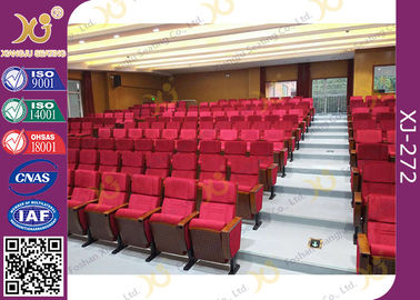 China Sala de leitura dada forma tampa da universidade, cadeiras de Salão da igreja com logotipo costurando personalizado fornecedor