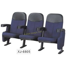 China As cadeiras azuis ou vermelhas do teatro do cinema, braço móvel dos PP dobram acima cadeiras do auditório da tela fornecedor