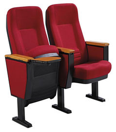China Cadeiras plásticas duráveis do teatro do auditório de Shell com assentos da almofada/igreja de escrita fornecedor