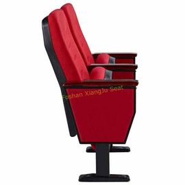China Cadeiras vermelhas duráveis do auditório da tela com a almofada de madeira ou dos PP de escrita fornecedor