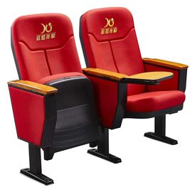 China Cadeiras confortáveis do auditório de salão de leitura com fogo Retardent do pé do ferro fornecedor