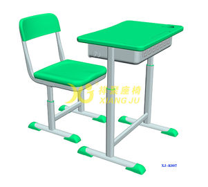 China Tamanho ajustado ajustável oco 600*400mm da mesa e da cadeira do estudante de Polythylene da altura fornecedor